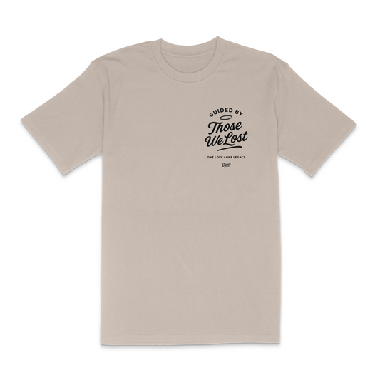 Guided by Those We Lost – Memorial Tee Khaki