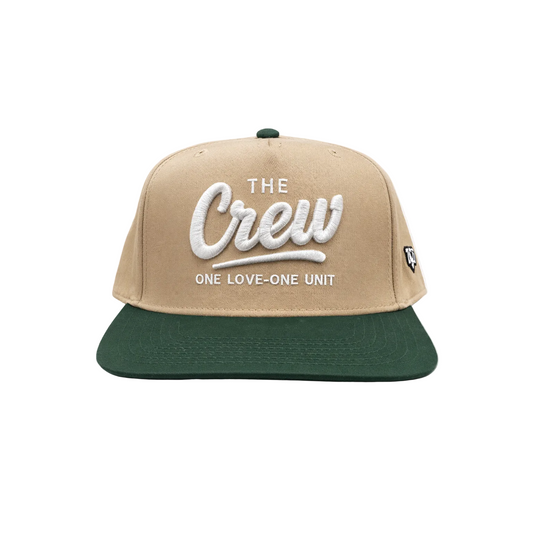 THE CREW A-Frame Snapback with Side Logo