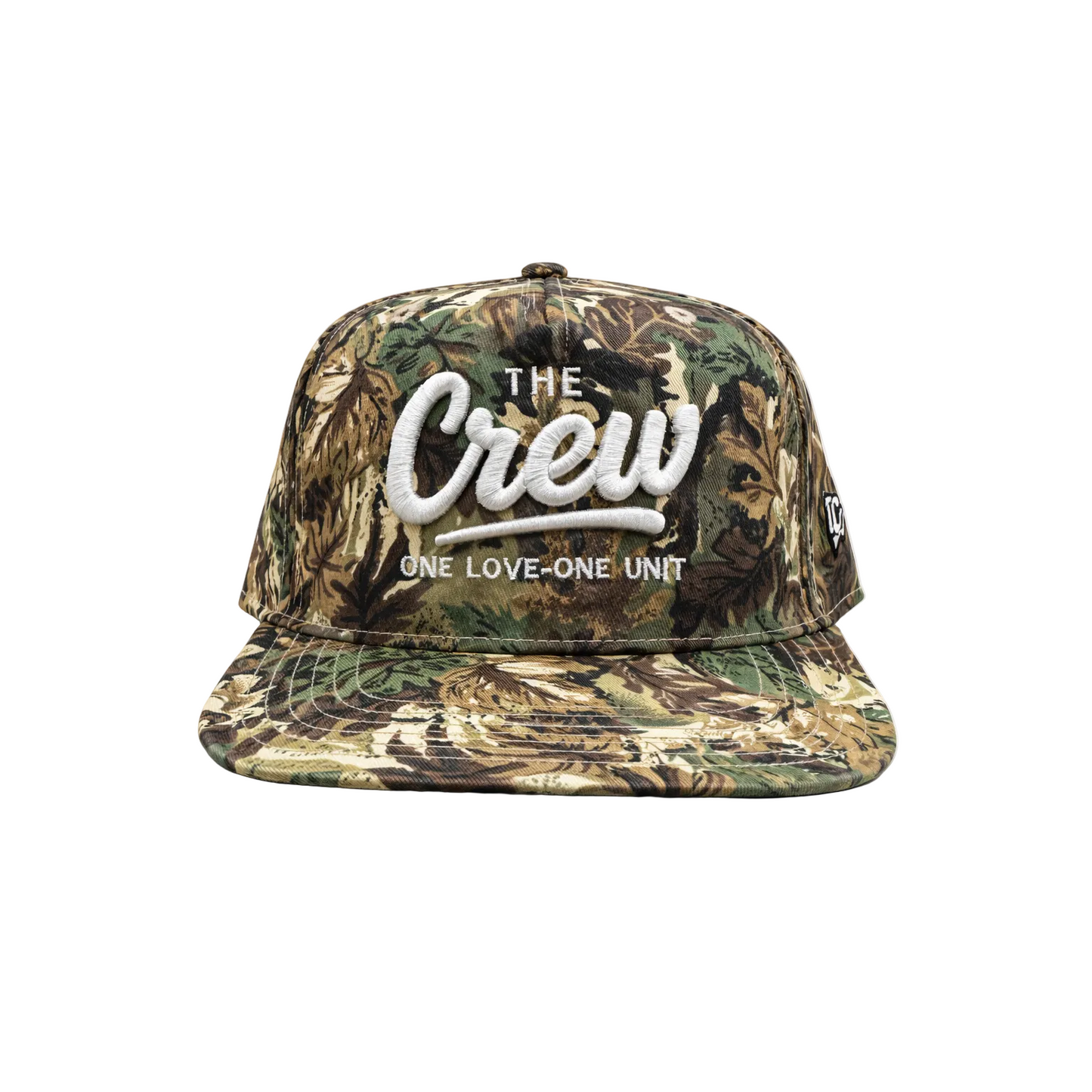 THE CREW A-Frame Snapback with Side Logo