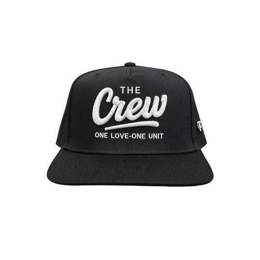 THE CREW A-Frame Snapback with Side Logo