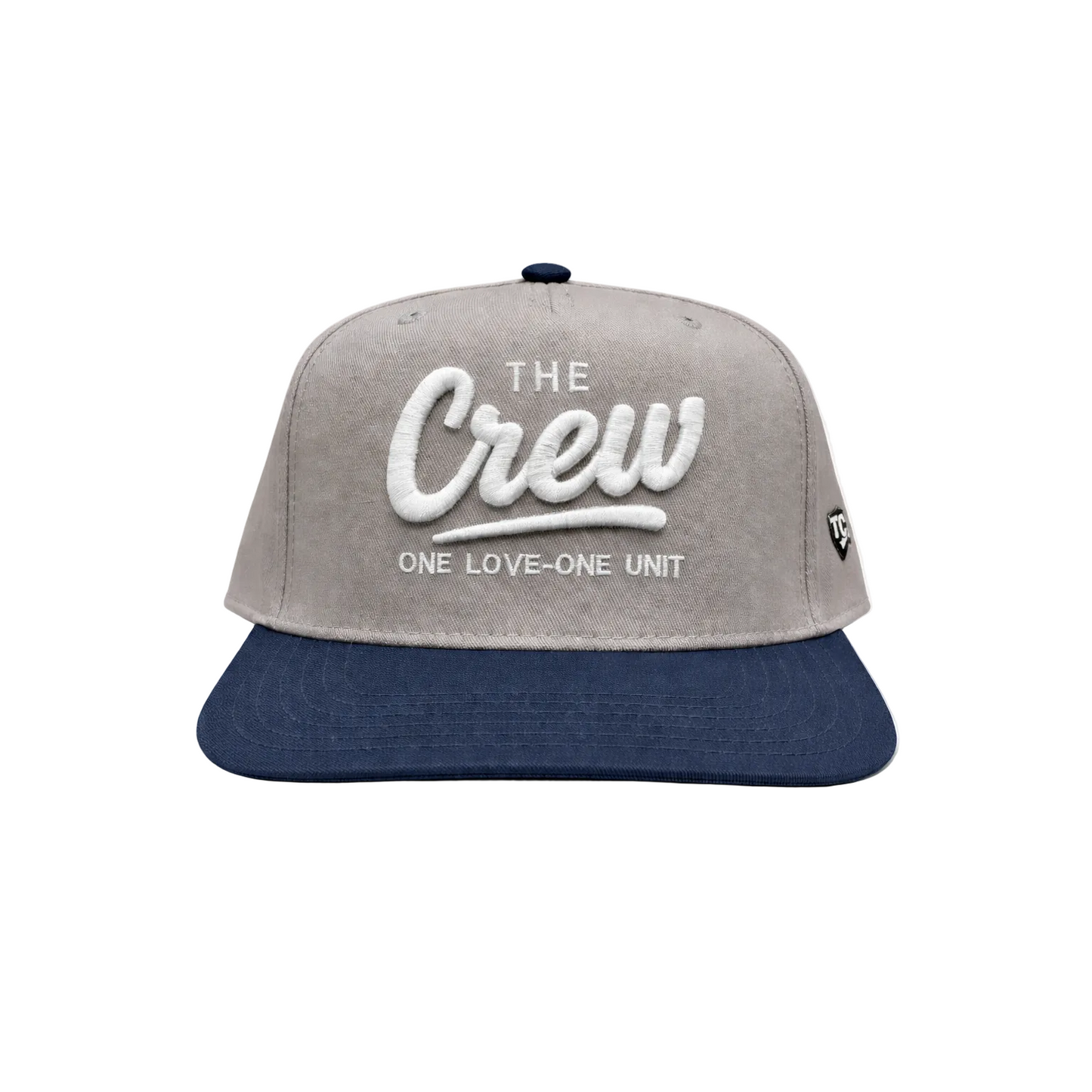 THE CREW A-Frame Snapback with Side Logo