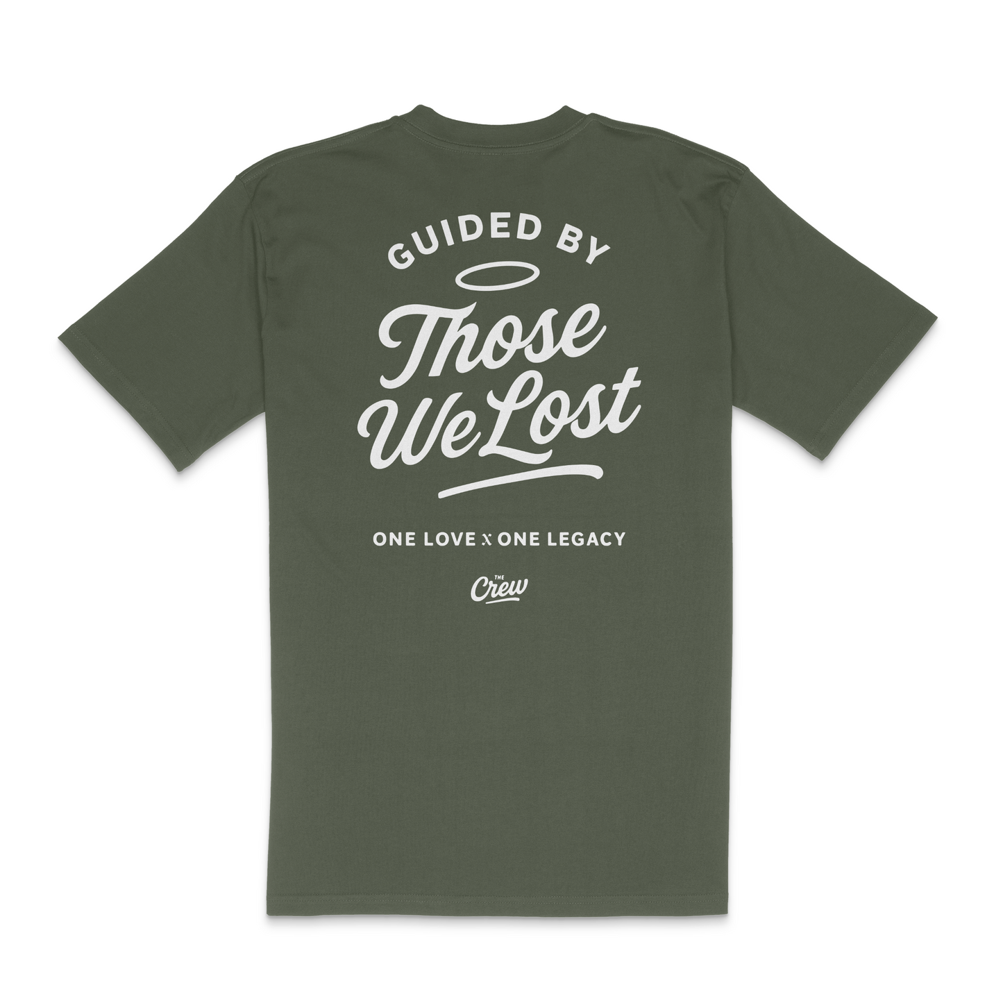 Guided by Those We Lost – Memorial Tee ARMY GREEN