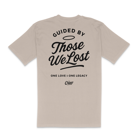 Guided by Those We Lost – Memorial Tee Khaki